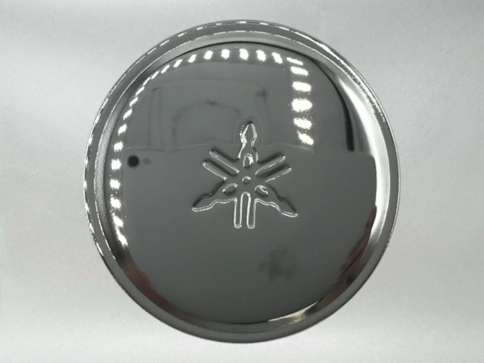Yamaha Genuine OEM DT1 CT1 RT1 CHROME GAS FUEL TANK CAP 122-24610-01-00 - Image 4 of 4