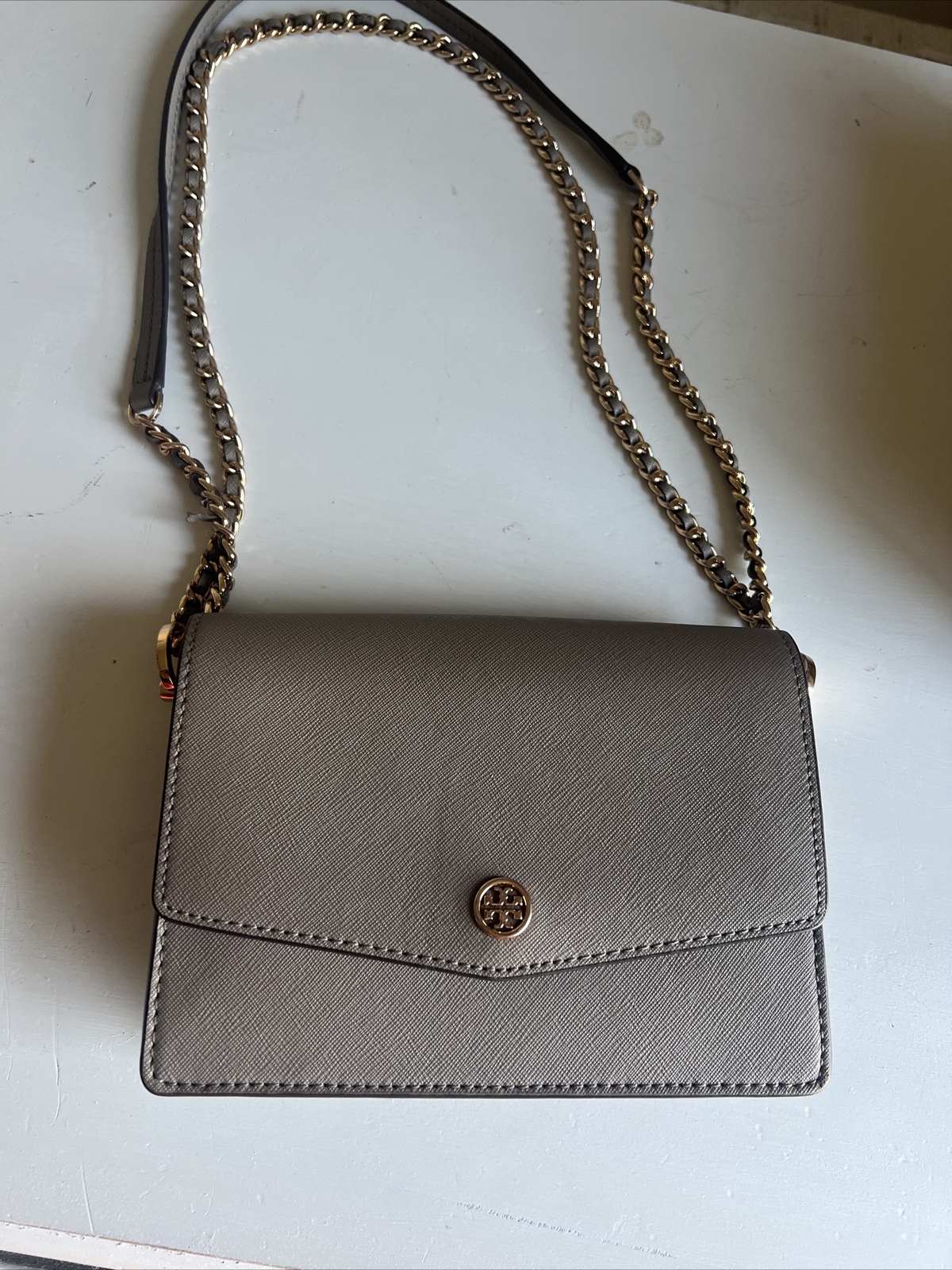 Tory Burch Robinson Convertible Shoulder Bag eBay