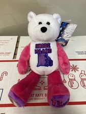 State Quarter Coin Bear - Rhode Island 13th State - Plush 8" Limited Treasures