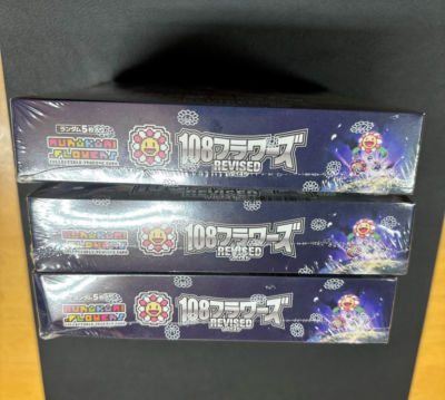108フラワーズrevised 3BOX Murakami 108 flowers revised Collectible Trading Cards 3BOX