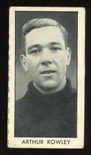 1957 D.C. Thomson Football Stars Adventure Soccer #47 Arthur Rowley VG/EX