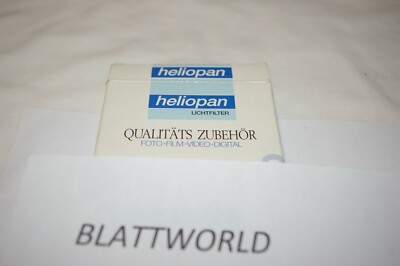 HELIOPAN ROLLEI BAY VI KR1.5 SKY 1A BAYONET NEW OPTICAL GLASS Filter METAL RING