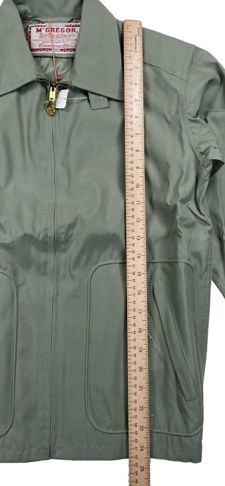 Chaqueta McGregor Drizzler Cravenette Para Hombre Talla 36 Verdadera De Colección Nueva Rara Foto 4 de 4