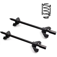 2tlg Universal Federspanner Set Montagespanner Tieferlegung KFZ WERKZEUG 370mm