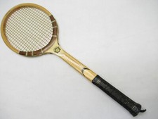 VINTAGE STRATOFLITE "TOURNAMENT" TENNIS RACQUET. ANTIQUE / DISPLAY. JAPANESE