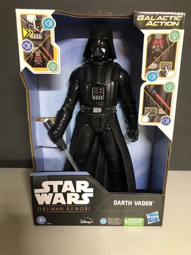 Star Wars Galactic Action Darth Vader -Electronic 12-inch Action Figure, NIB