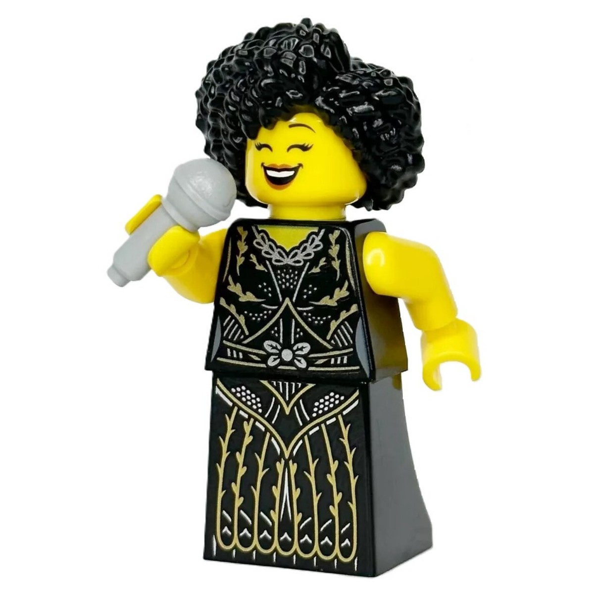 new LEGO Jazz Singer Minifig from Creator Expert Jazz Club set