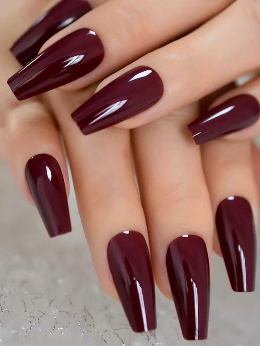 Burgundy red