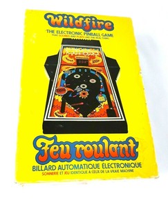 wildfire electronic pinball game