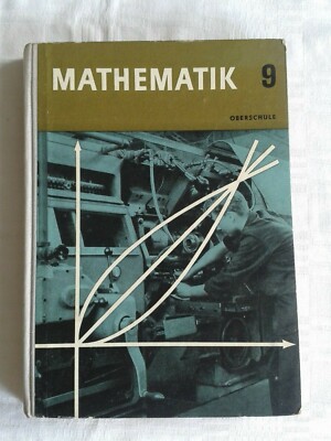 Mathematics Grade 9 High School Volk und Wissen GDR Textbook 1964