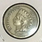 U.S. Indian Cent VF 1860 CN