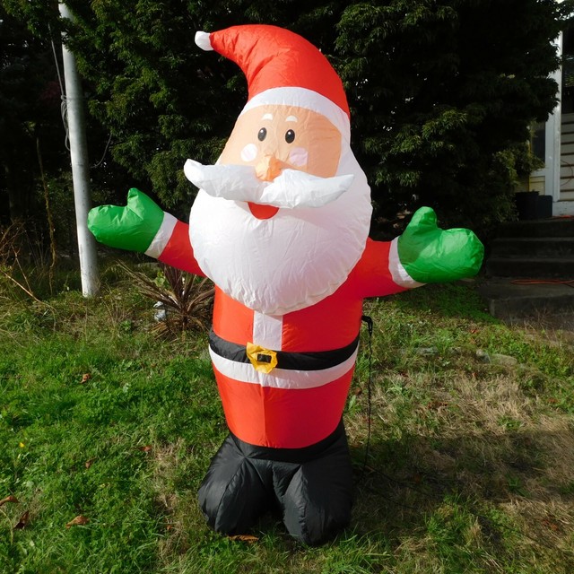 4 ft christmas blow up