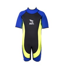 IST Kids 3mm Shorty with Comfort Extra Stretch Panels Swim Dive Snorkel