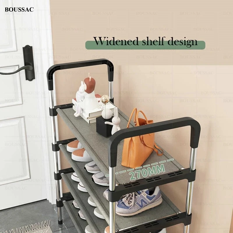 Simple Shoe Rack Home Dustproof Space-saving Storage Shoe Racks  - Picture 6 of 6
