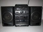 Vintage 90s Sanyo CWM-660 Boombox Tested Working AM FM Cassette CD Does Not Work