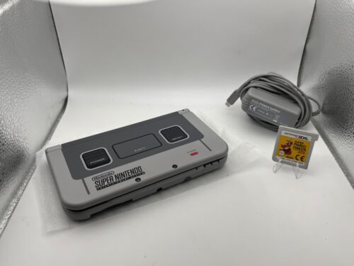 New Nintendo 3DS XL SNES Edition With One Super Mario Game - Excellent Condition