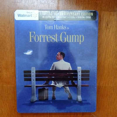 Forrest Gump Limited Edition Steelbook (4K, Blu-ray, 2 CD) New & Sealed