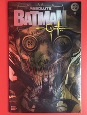 Absolute Batman #19 Dan Quintana Signed Painted Signature Trade Foil W/COA NM+