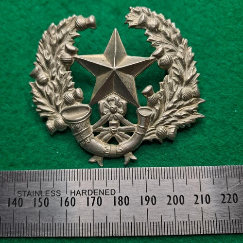 WW1 The Cameronians Scottish Rifles Glengarry Cap Badge