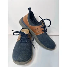 Rockport Works Men's TruFlex Composite Toe Sneaker RK4691 Blue/Brown Size 8.5w