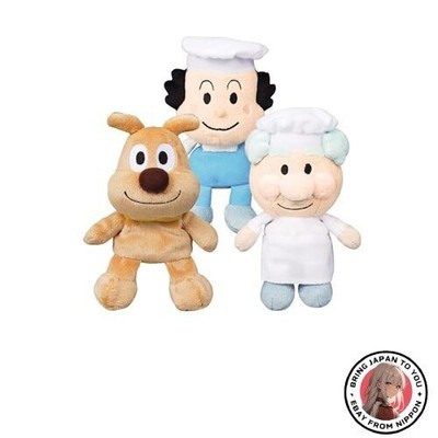 Sega Toys Go! Anpanman Pretty Beans S Plus Plüschtier 3er Set: Meiken Cheese