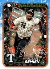 2024 Topps Holiday #H116 Marcus Semien