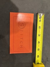 Stitch Golf Label Sticker Decal  Dress Your Game  