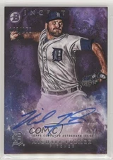 2016 Bowman Inception Prospect Purple 113/150 Michael Fulmer Rookie Auto RC 0r4