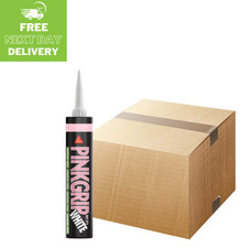 PinkGrip But It's White Solvent Free Adhesive 380ml (Box of 12)