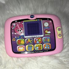 VTech Light-Up Baby Touch Tablet Pink Electronic Learning Toy