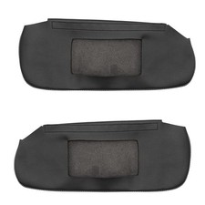 Fit 93-02 Camaro Firebird Sun Visor Vinly Replacement Cover Trim Gray Stitch Fit 93-02 Camaro Firebird Sun Visor Vinly Replacement Cover Trim Gray Stitch