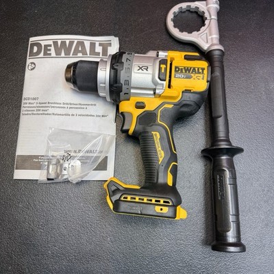 New Dewalt DCD1007B 20V 20 Volt Max XR 1/2''  Brushless Hammer Drill with Handle
