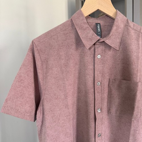 VUORI Kurzarm Hemd Bridge Button Down Zion Rose Seerose XXL NEU geblümt - Bild 2 von 7