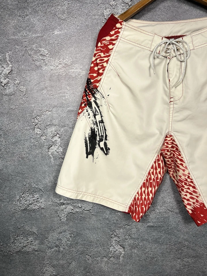 Shorts de natação vintage Oakley com logotipo tamanho G - Imagem 3 de 4