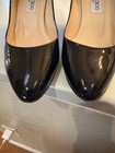 Jimmy Choo Patent Leather Size 36.5 Wedge — photo 4