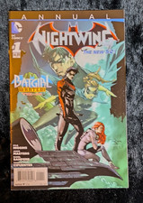 Nightwing (2011) Annual Heft Issue # 1 mit  Batgirl Wanted Tie-In 2013 / New 52!