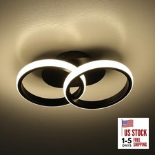 12V 11inch RV LED Ceiling Fixture, 12V RV Interior Light Fixture with On Off