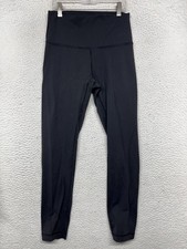 Lululemon Pants Womens 6 Black High Rise Leggings Yoga Athleisure Ankle Crop