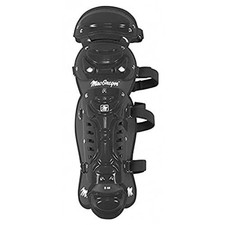 MacGregor Junior B68 Double Knee Leg Guard Black