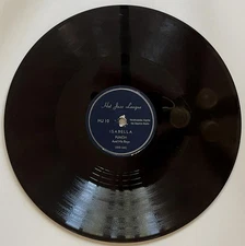 Punch and His Boys Isabella / I Ain't Gonna Give You None 78 rpm Hot Jazz HJ-10