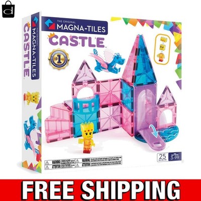 Enchanting 25-Piece Magnetic Castle Construction Set for Toddler Imagination