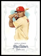 2013 Topps Allen & Ginter Matt Holliday #125 St. Louis Cardinals