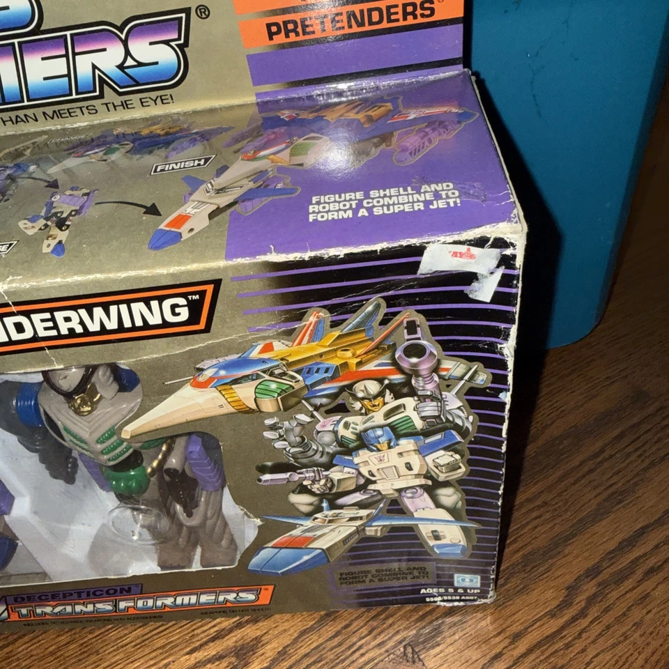 Transformers Original G1 1988 Mega Pretenders Thunderwing  Foto 4 de 4