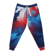 Sports Joggers, Titans style athletic bottoms, Casual Wear, Gift for Athletes