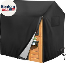 Playhouse Cover, Outdoor Wooden Kids Playhouse Covers, 57" L X 57" W X 63" H, Wa