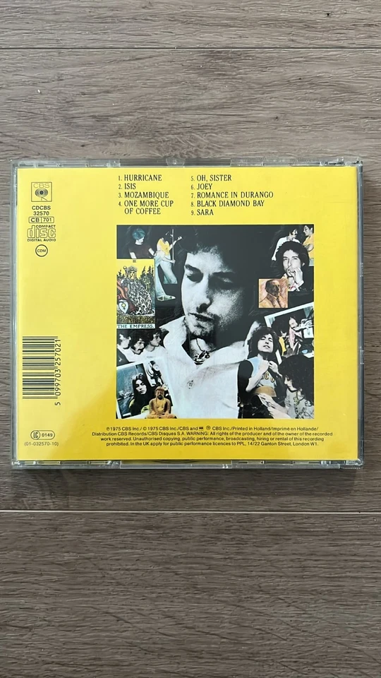 Bob Dylan - Desire CD - Bild 2 von 4