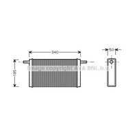WäRmetauscher FüR VW LT 28-35 I Bus 281-363 Kasten 293-909 291-512