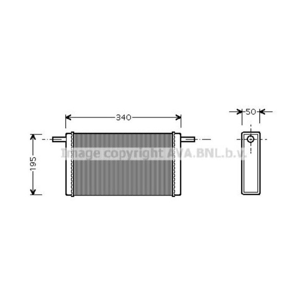 WäRmetauscher FüR VW LT 28-35 I Bus 281-363 Kasten 293-909 291-512-image
