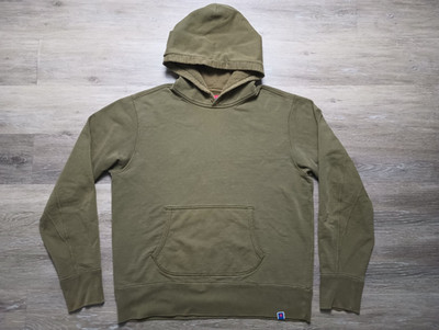 Best Made Co. Hoodie Olive color hooded Sweatshirt Mens Large pullover Cotton