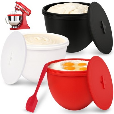 4,8L Silikon Schüssel Einsatz für Kitchen Aid 5 Quart 3 Einlagen mit Deckel